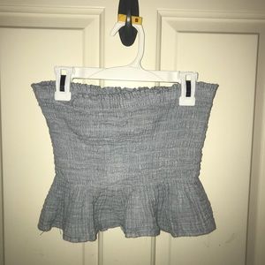 AMERICAN EAGLE ruffle tube top